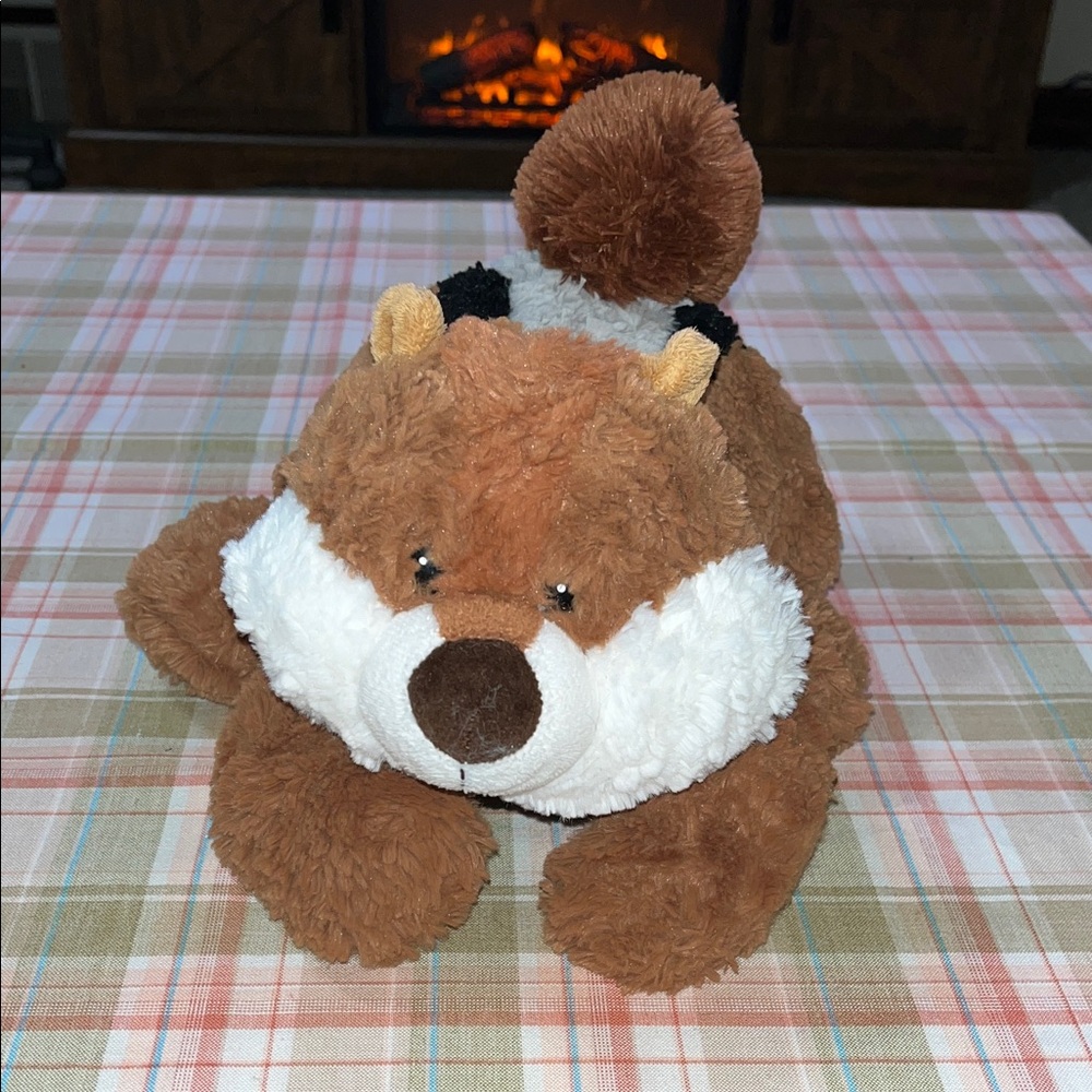 Aurora Tushies Chitter Chipmunk Brown and White Plush Toy 2015